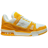 Louis Vuitton Trainer Sneaker Yellow / White